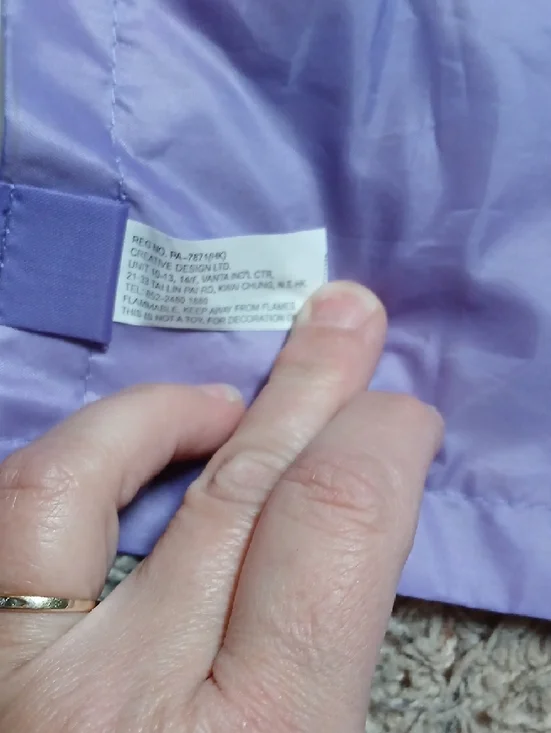 Easter Bunny Welcome Garden Flag - Pink, Purple, Yellow - Picture 4 of 5